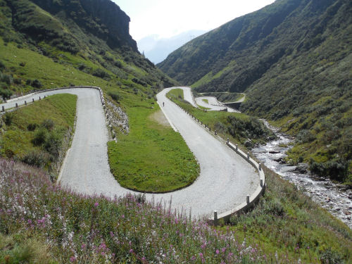 schon ziemlich weit oben