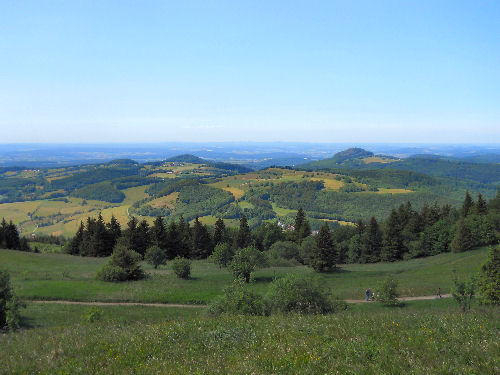 Blick von der Wasserkuppe