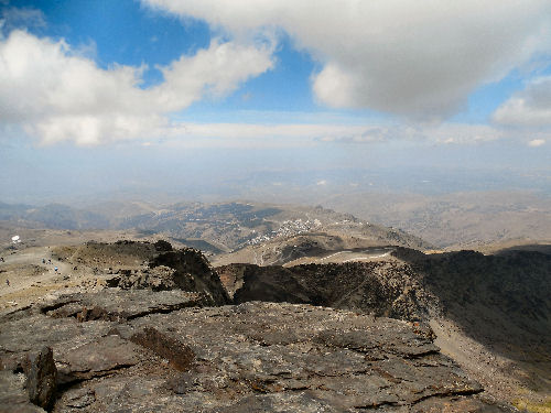Weg zum Pico del Veleta
