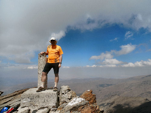 Weg zum Pico del Veleta