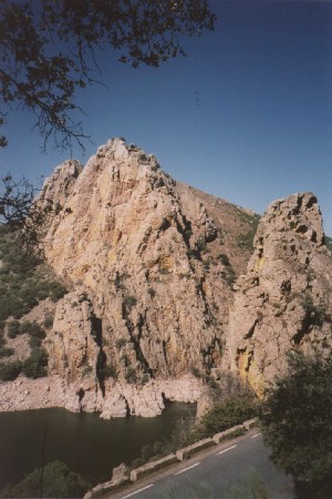 Geierfelsen im Parque Nacional de Monfrag&uuml;e