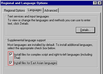 Install additional fonts for Windows XP
