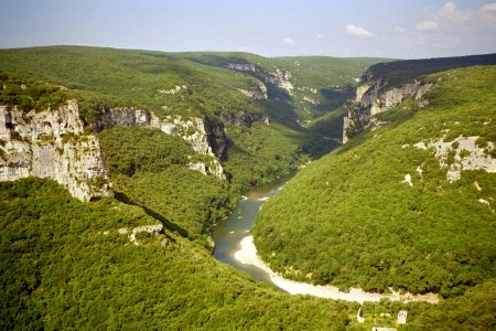 Die Gorges de l'Ard&egrave;che