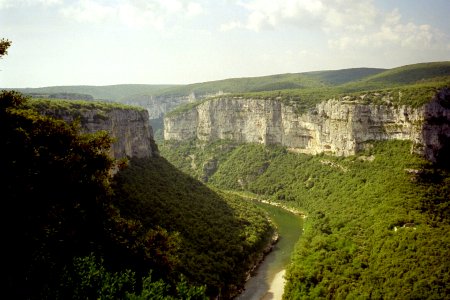 Die Gorges de l'Ard&egrave;che