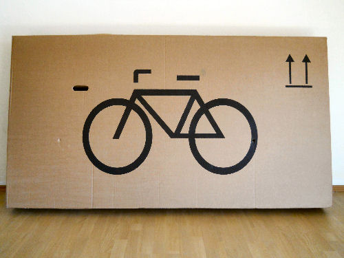 Radtransport im Flugzeug