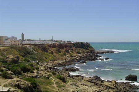 Friedhof am Meer in Larache