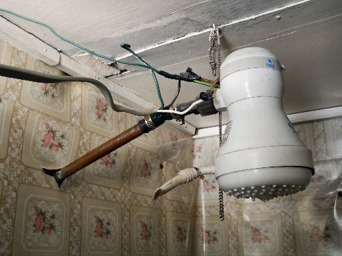 Dusche in Latein-Amerika