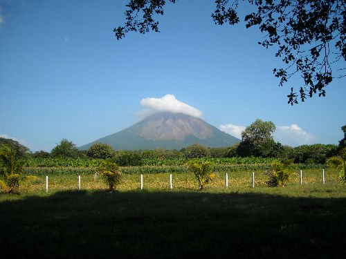 Blick von unten auf den Concepci&oacute;n