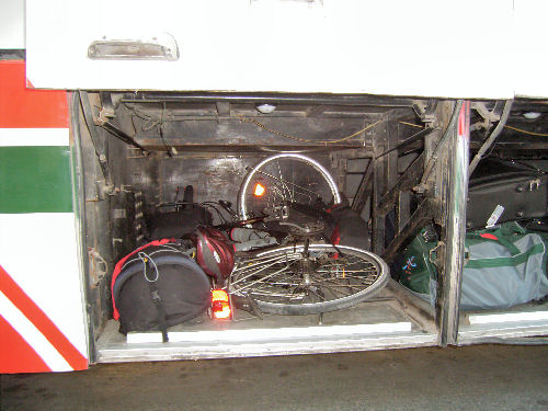 Radtransport im Bus