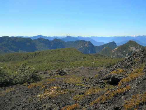 Blick vom Vulkan Villarrica