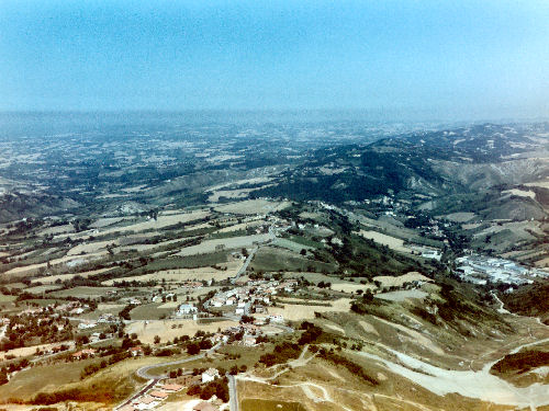 Herrliche Aussicht von der Burg