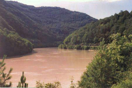 Das Soča-Tal weiter unten